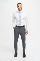 Pantalon habillé anthracite pour homme Bond