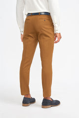 Pantalon habillé camel pour homme James