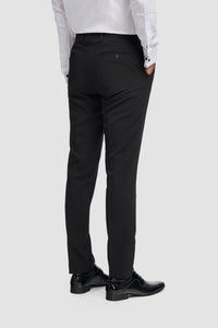 Pantalon de smoking noir classique pour homme Tux