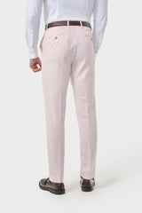 Tropez - Pantalon de costume rose pour homme