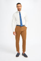 Pantalon habillé camel pour homme James