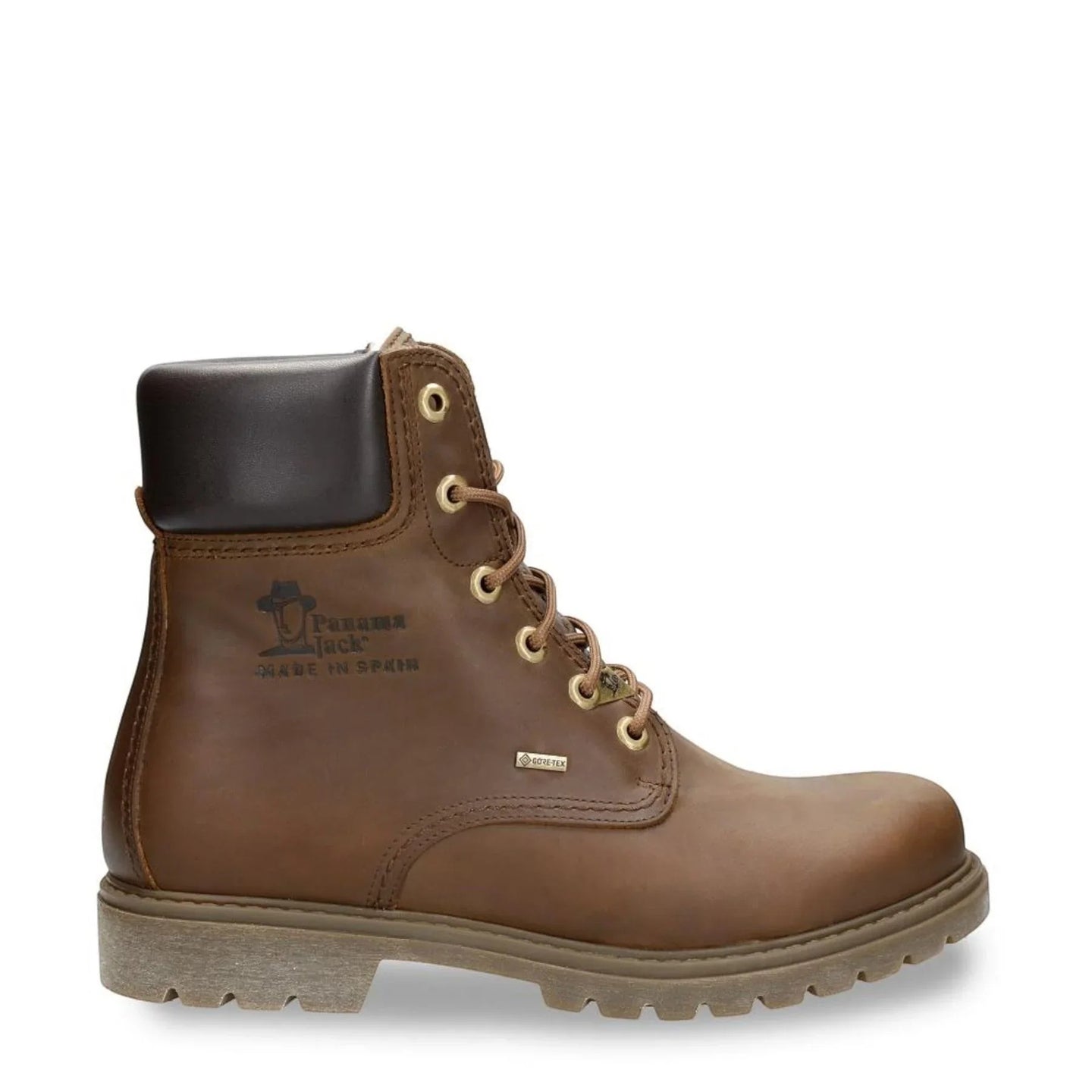 Bottines en cuir imperméable marron écorce pour homme 03 GTX C1