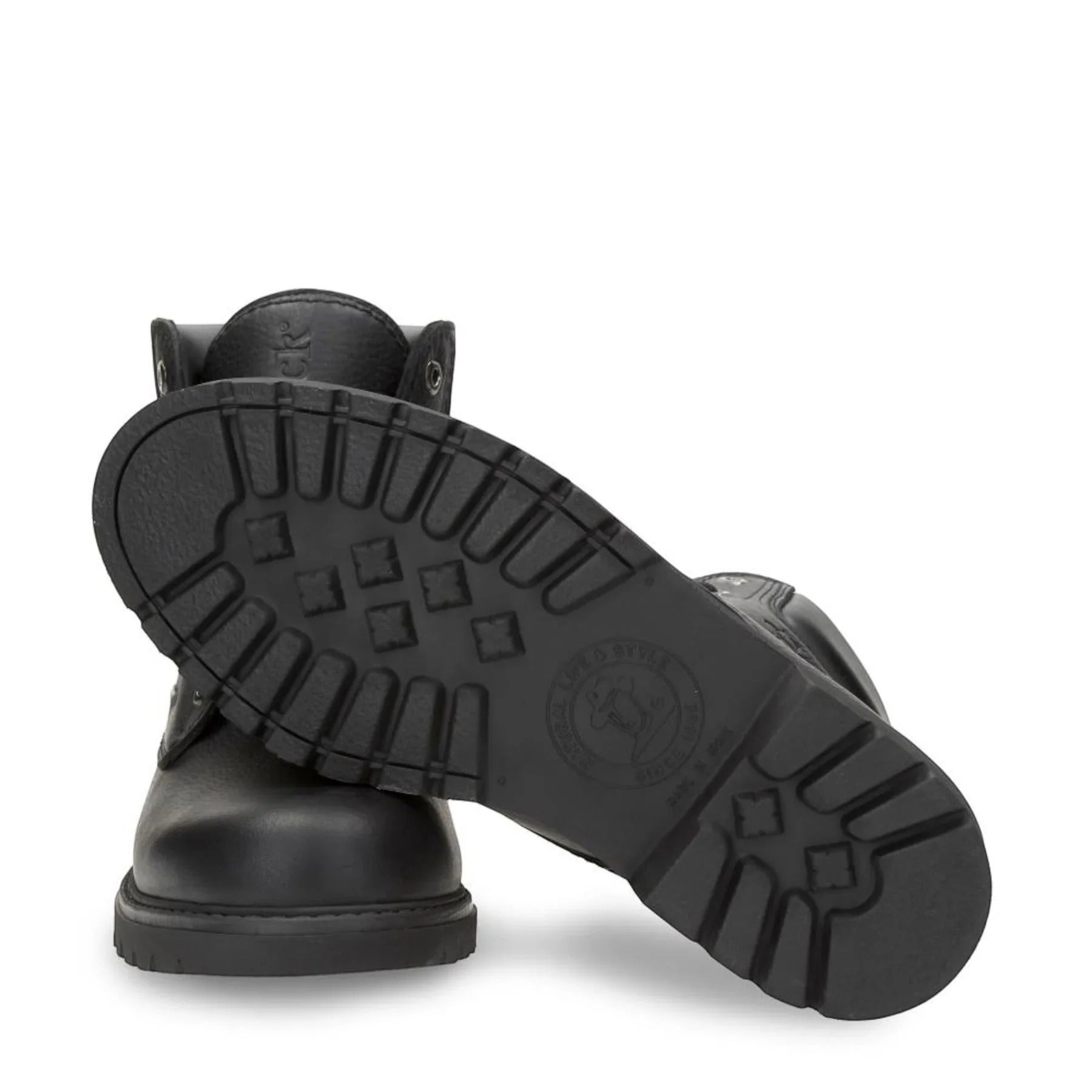Bottines 03 GTX C2 pour homme, en cuir noir imperméable.
