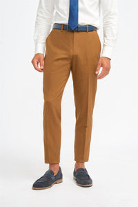 Pantalon habillé camel pour homme James