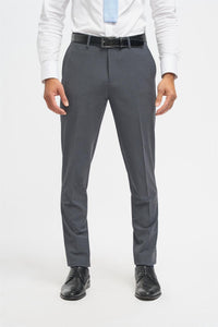 Pantalon habillé anthracite pour homme Bond