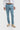 Pantalon texturé bleu clair James pour homme