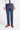 Pantalon à carreaux bleu marine pour homme Bond