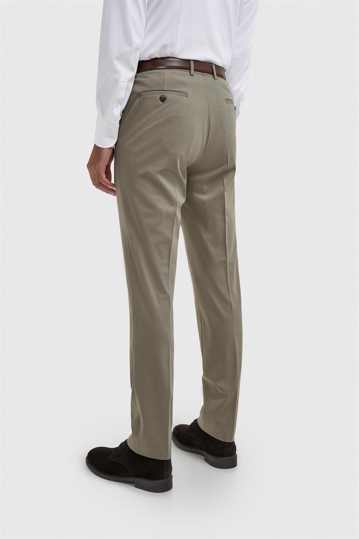 Pantalon vert sauge Donatella pour homme