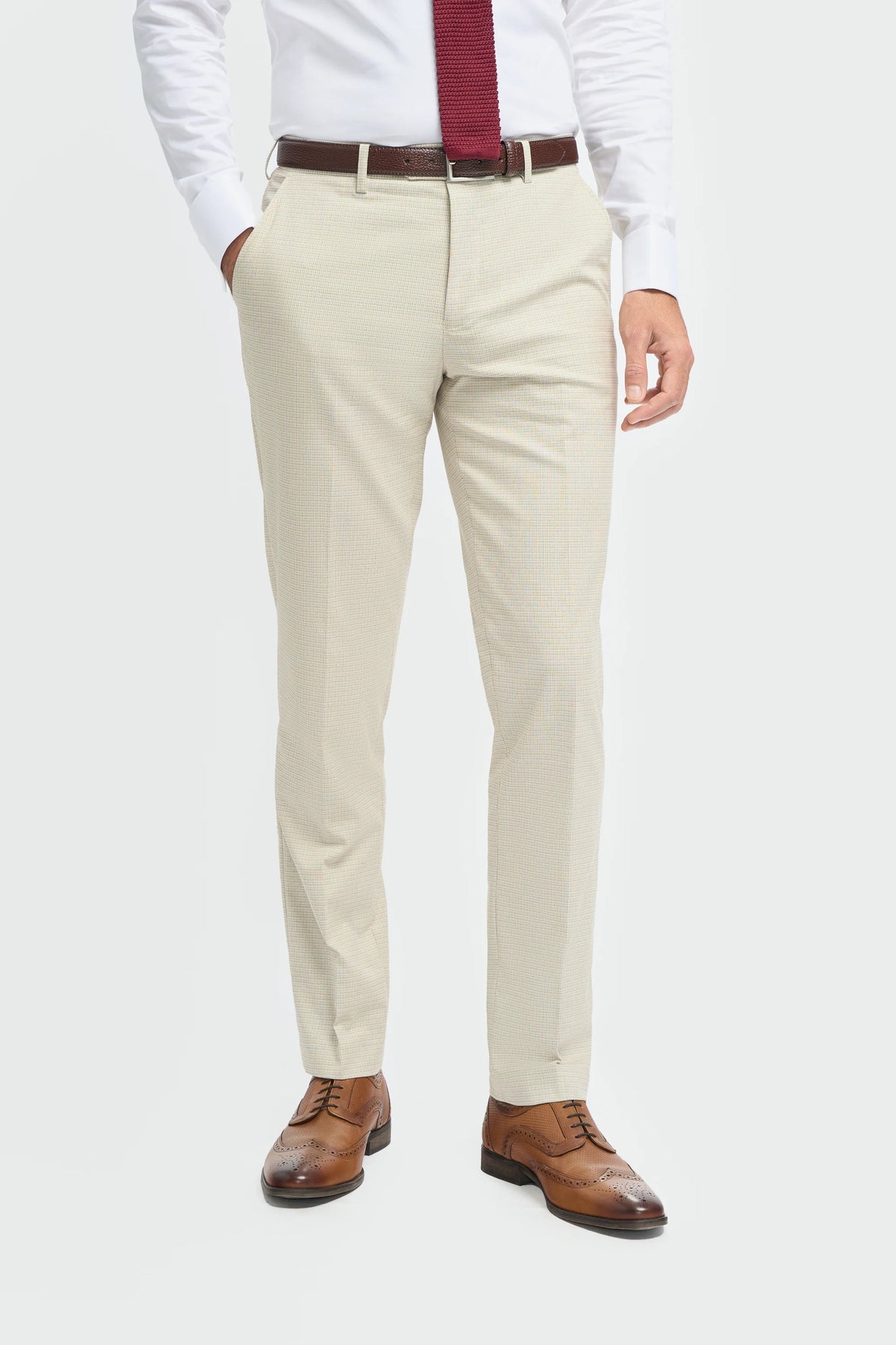 Pantalon beige pour homme Hampton