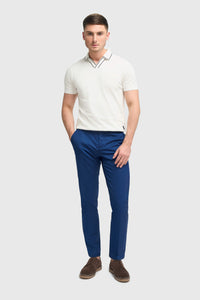 Pantalon d'été bleu élégant pour homme Mario