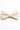 Nœud papillon double couche ivoire pour homme