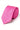 Cravate fine rose unie pour homme