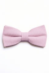Nœud papillon uni lilas pour homme