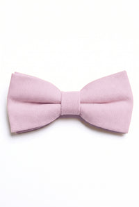 Nœud papillon uni lilas pour homme