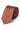 Cravate fine unie marron clair pour homme