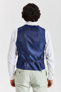 Gilet de mariage Belmont vert sauge pour homme