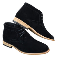 Mens PU Suede Ankle Boots