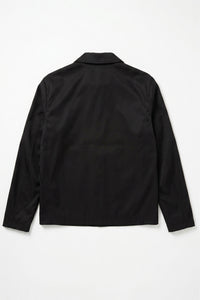 Veste Harrington imperméable à col noir pour homme
