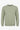 Sweat-shirt à col rond et manches longues extensible vert sauge pour homme, en mélange de coton.