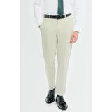 Pantalon habillé vert sauge pour homme Tropez