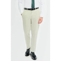 Pantalon habillé vert sauge pour homme Tropez