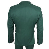 IM08 - Men's 3 Piece Green Classic Suit