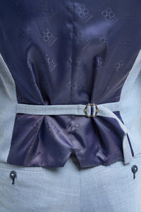 Miami - Gilet d'été bleu clair pour homme