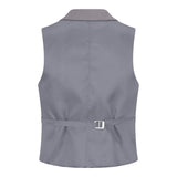 TPW-15 - Ensemble 3 pièces gris uni pour femme
