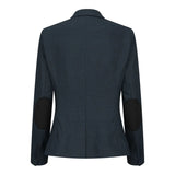 TPW53 - Ensemble trois pièces vert à carreaux Prince de Galles pour femme