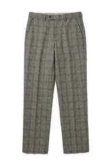 Pantalon à carreaux gris pour homme Andrew
