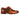 Arlo - Chaussures brogues en cuir et tweed fauve pour hommes