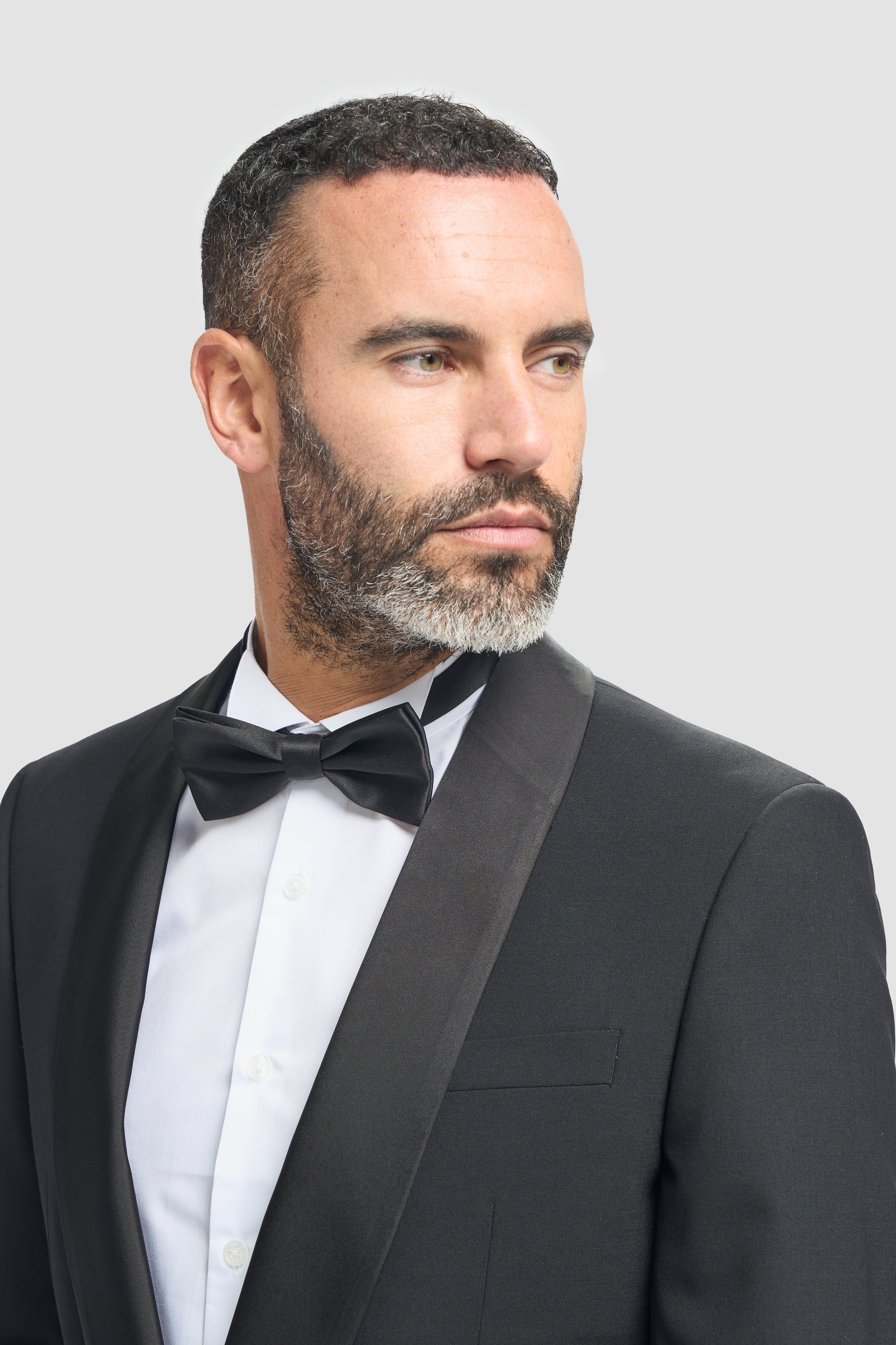 Aspen - Costume de mariage deux pièces noir pour homme