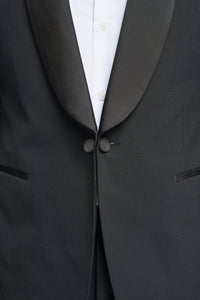 Aspen - Costume de mariage deux pièces noir pour homme