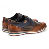 Avila - Brogue en cuir marron cognac pour homme