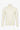 Pull à col roulé crème pour homme, en maille douce à manches longues et mélange de viscose.