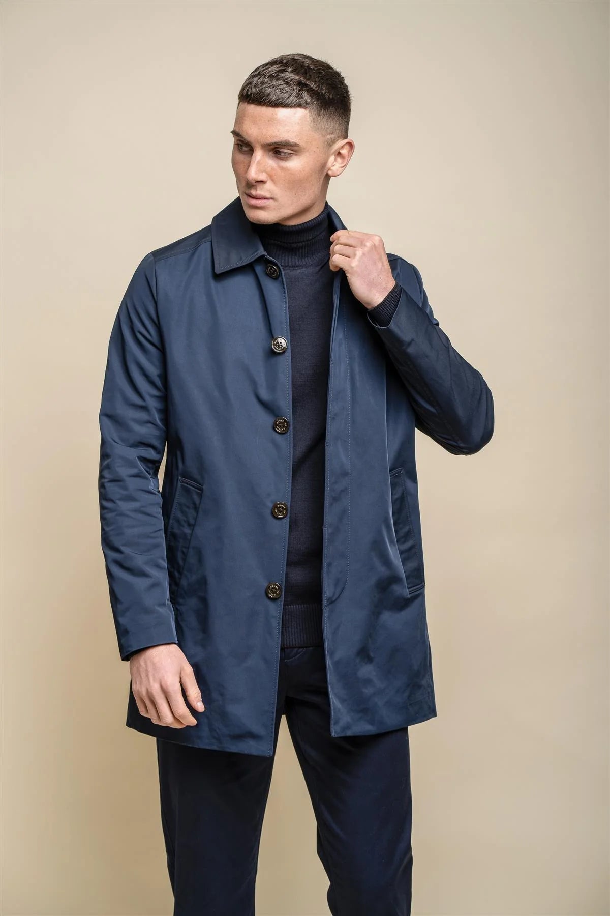 Barracuda - Trench-coat classique léger pour homme