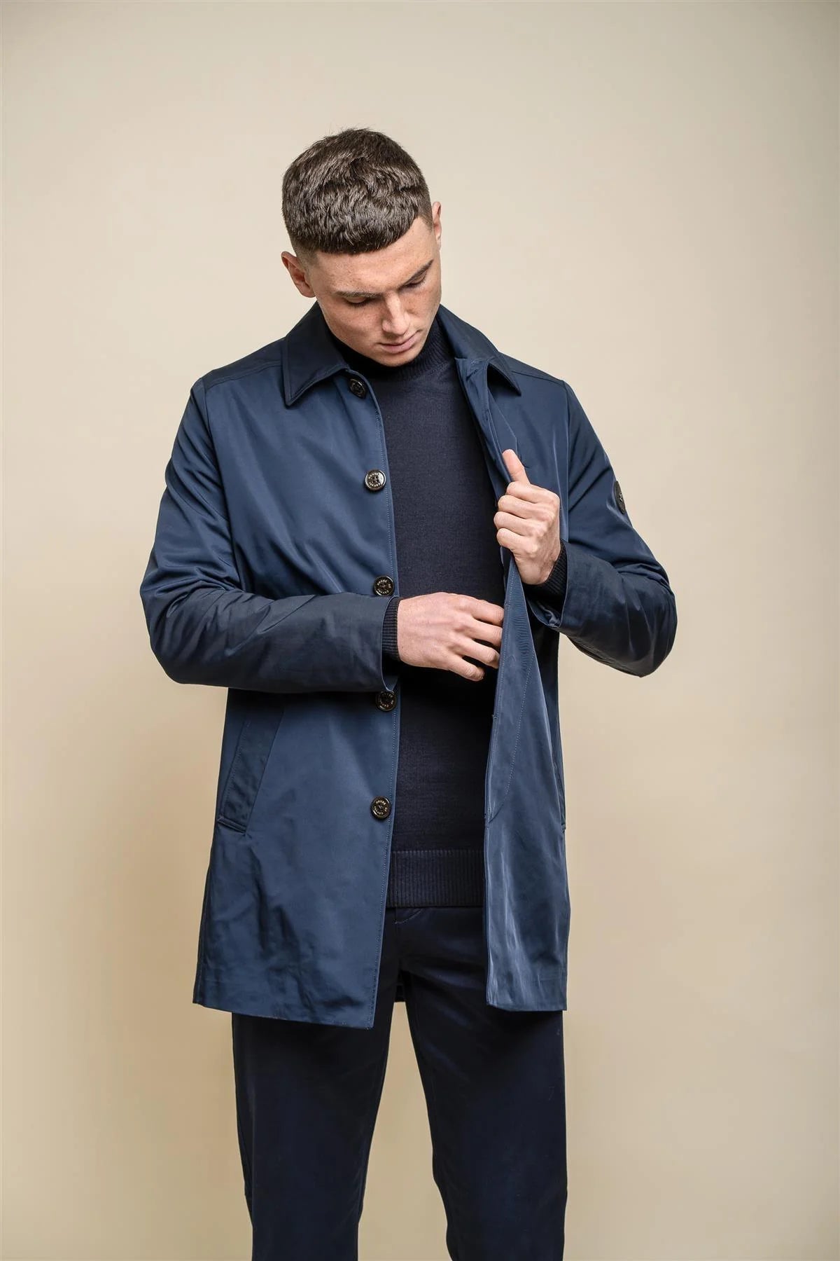Barracuda - Trench-coat classique léger pour homme