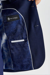 Belmont - Costume de mariage classique 3 pièces bleu marine pour homme