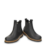 Bottines Chelsea Beny Igloo C1 pour homme, en cuir noir imperméable