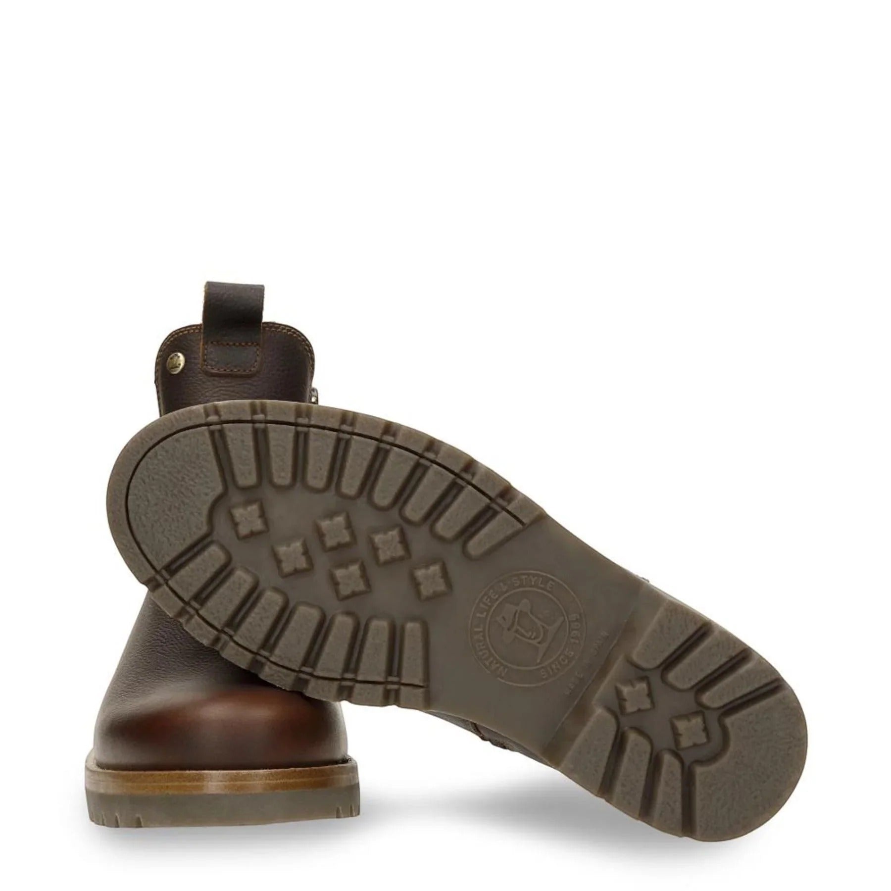 Bottines Chelsea Beny Igloo C2 pour homme, en cuir marron imperméable