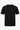 T-shirt noir texturé en maille pour homme
