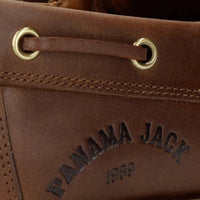 Bottines Boat C5 pour homme, imperméables, en cuir marron, à tige basse.
