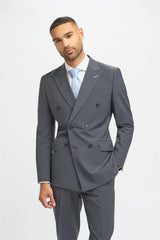 Blazer croisé anthracite pour homme Bond - Bond