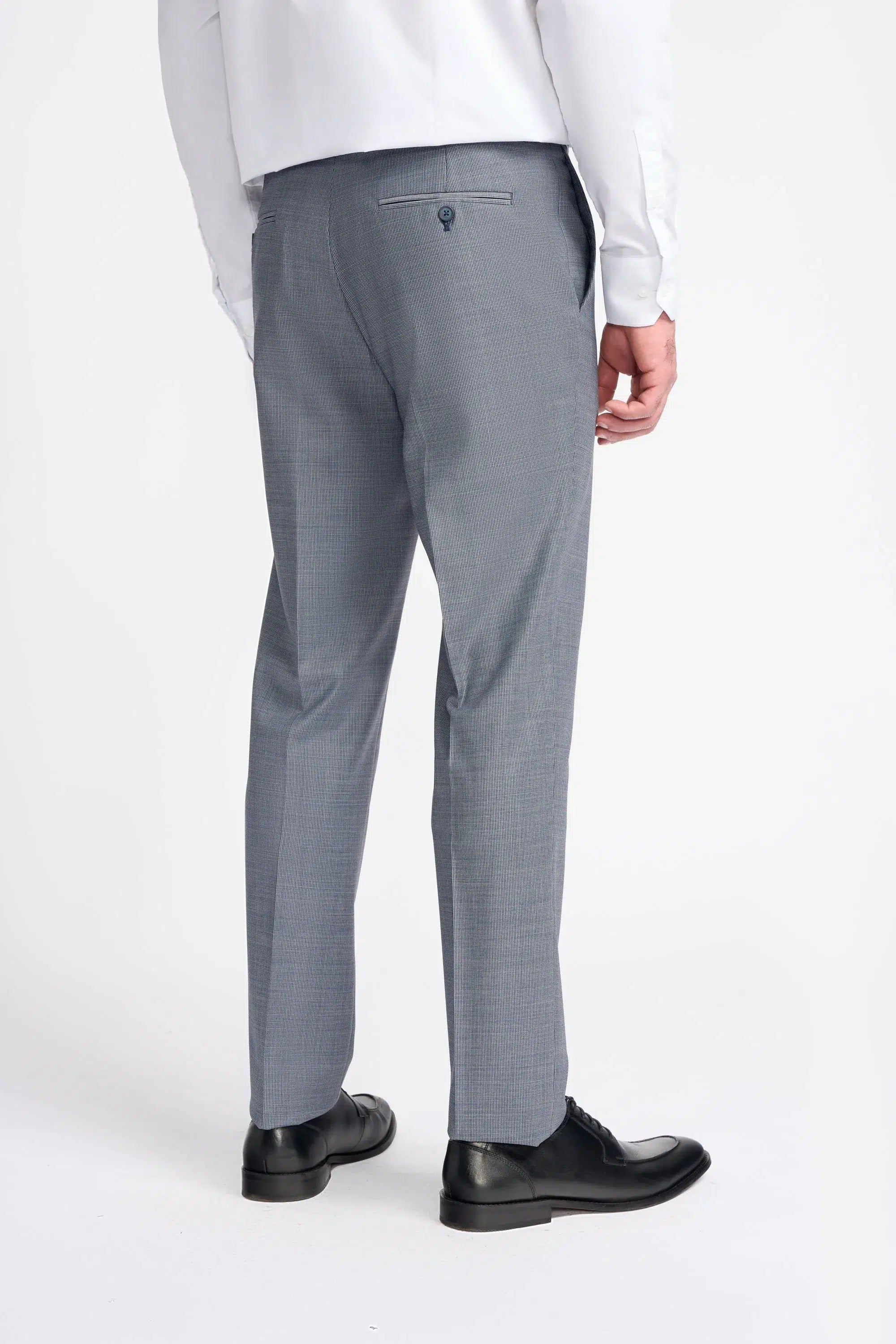 Bond - Men's Grey 3 Piece Tailored Fit Suit