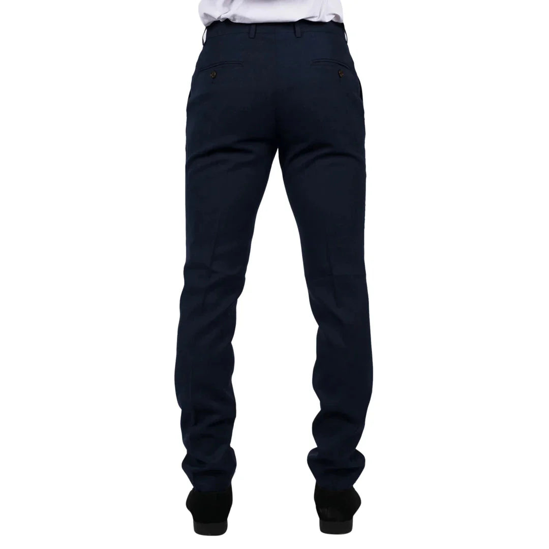 Calvin - Men's Navy Trousers