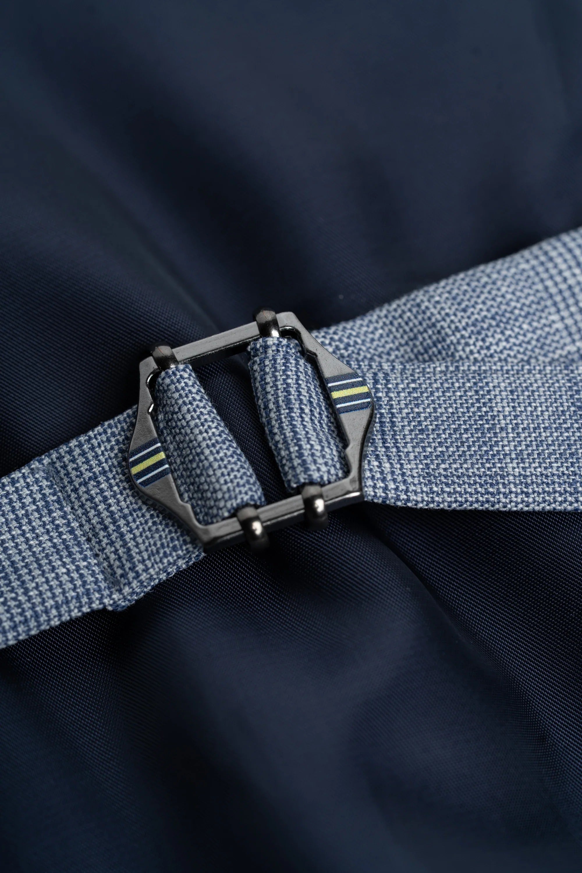 Camden - Costume trois pièces bleu à carreaux pour homme