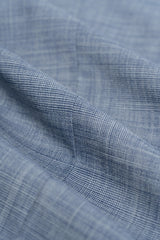 Camden - Costume trois pièces bleu à carreaux pour homme