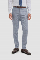 Camden - Pantalon à carreaux bleus pour homme