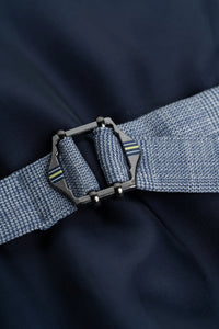 Camden - Gilet à carreaux bleus pour homme