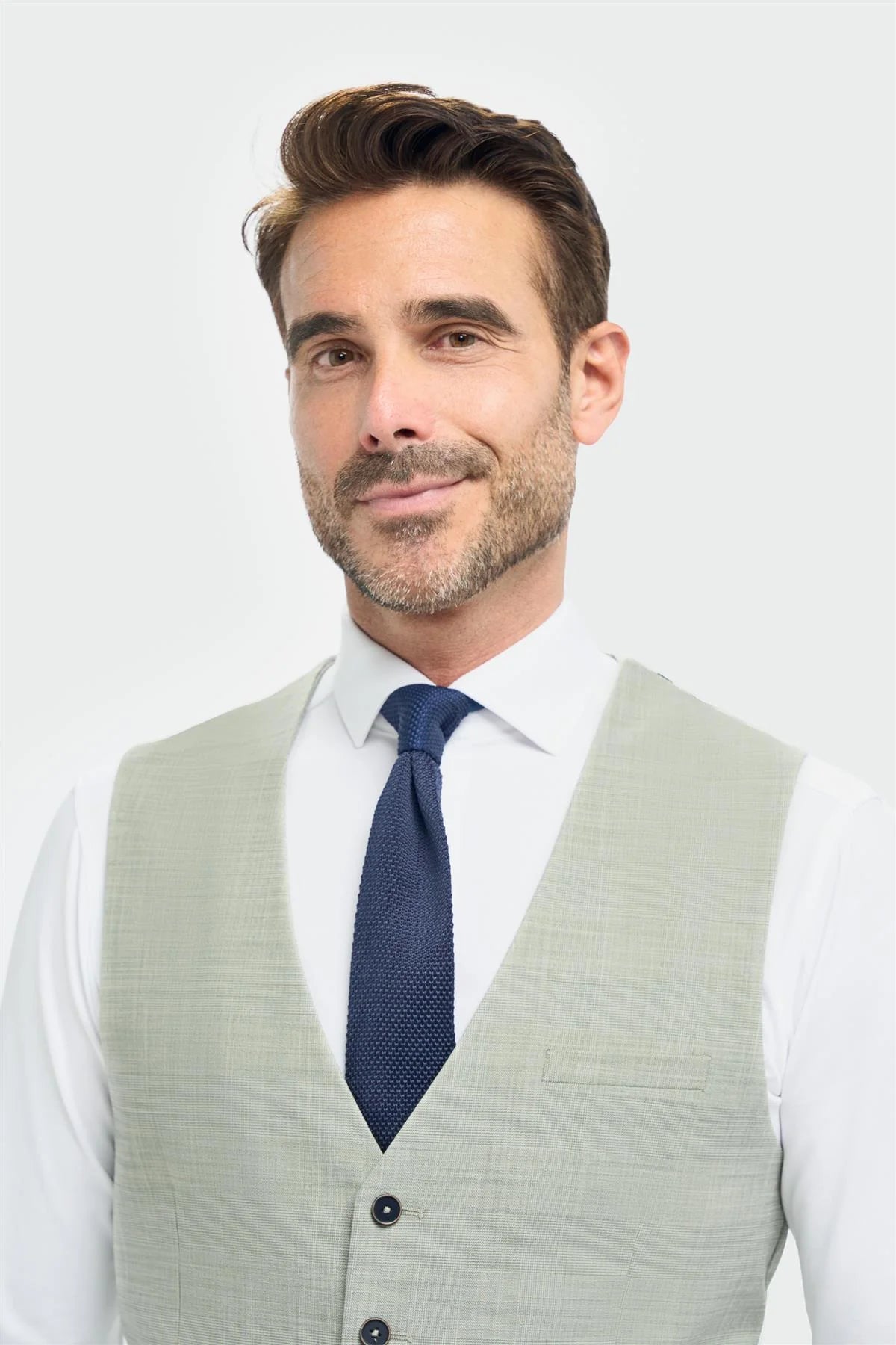 Camden - Gilet vert sauge pour homme